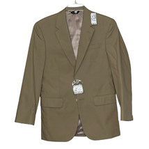 Jos. A. Bank Mens Sport Coat Size 36R Tan 2-Button Cotton Blend Jacket B... - £39.56 GBP