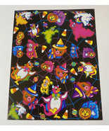 Vintage Lisa Frank Markie Bears Penguins Ghosts Halloween Sticker Sheet ... - $19.99