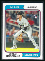 2023 Topps Heritage #123 Jordan Groshans Miami Marlins Rookie Card - £0.82 GBP