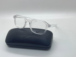 New Nike Nk 7303 900 Clear Transparent Optical Eyeglasses Frame 52-19-140MM - $53.32