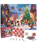 Advent Calendar 2025 Christmas Jigsaw Puzzle 1000pcs 24 Days Countdown - $30.36 CAD