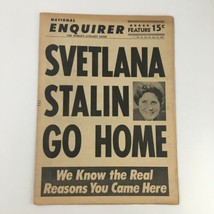 National Enquirer Newspaper July 16 1967 Svetlana Stalin Go Home - $28.47