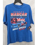 Nascar Junior&#39;s Oversize Short Sleeve T-Shirt, Blue Size XS - $397.62 MXN