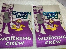 Green Day 2 Backstage 1995 Ticket Passes Tour Pass Dookie Billie Joe Armstrong B - $9.98