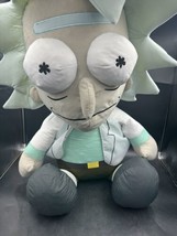 Rick SANCHEZ-RICK &amp; Morty 2018 Adult Swim Jumbo Stuffed Plush 33&quot; Toy Factory - £22.90 GBP