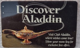 Discover Aladdin  Las Vegas Hotel Room Key - £3.88 GBP
