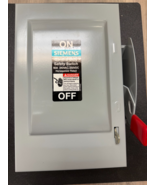 Siemens GNF322 Nema 1 60A 3P 240V Non-Fused Disconnect Switch - $109.76 CAD