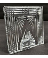 WATERFORD Lead Crystal Square Picture Frame Giftware Collectible - £35.41 GBP