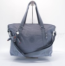 NWT Kipling TM5601 Skyler Large/ExtraLarge Shoulder Bag Tote Polyamide Hazy Grey - £79.09 GBP
