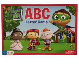 Super Why ABC Letter Board Game Complete Pieces Board Spinner and Cards - £48.85 GBP