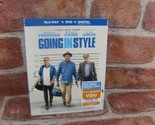 GOING IN STYLE (Blu-Ray/DVD, 2017, 2-Disc Set, No Digital, With Slipcover) - £6.16 GBP
