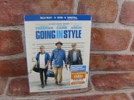 Going In Style (Blu-Ray/DVD, 2017, 2-Disc Set, No Digital, With Slipcover) - £6.00 GBP