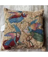 18x18 Angelic Trio Christmas Angels Tapestry Pillow - $17.98