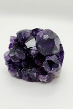 Amethyst Geode Quartz Cluster, Uruguay Deep Purple Amethyst Big Teeth Ge... - £51.43 GBP