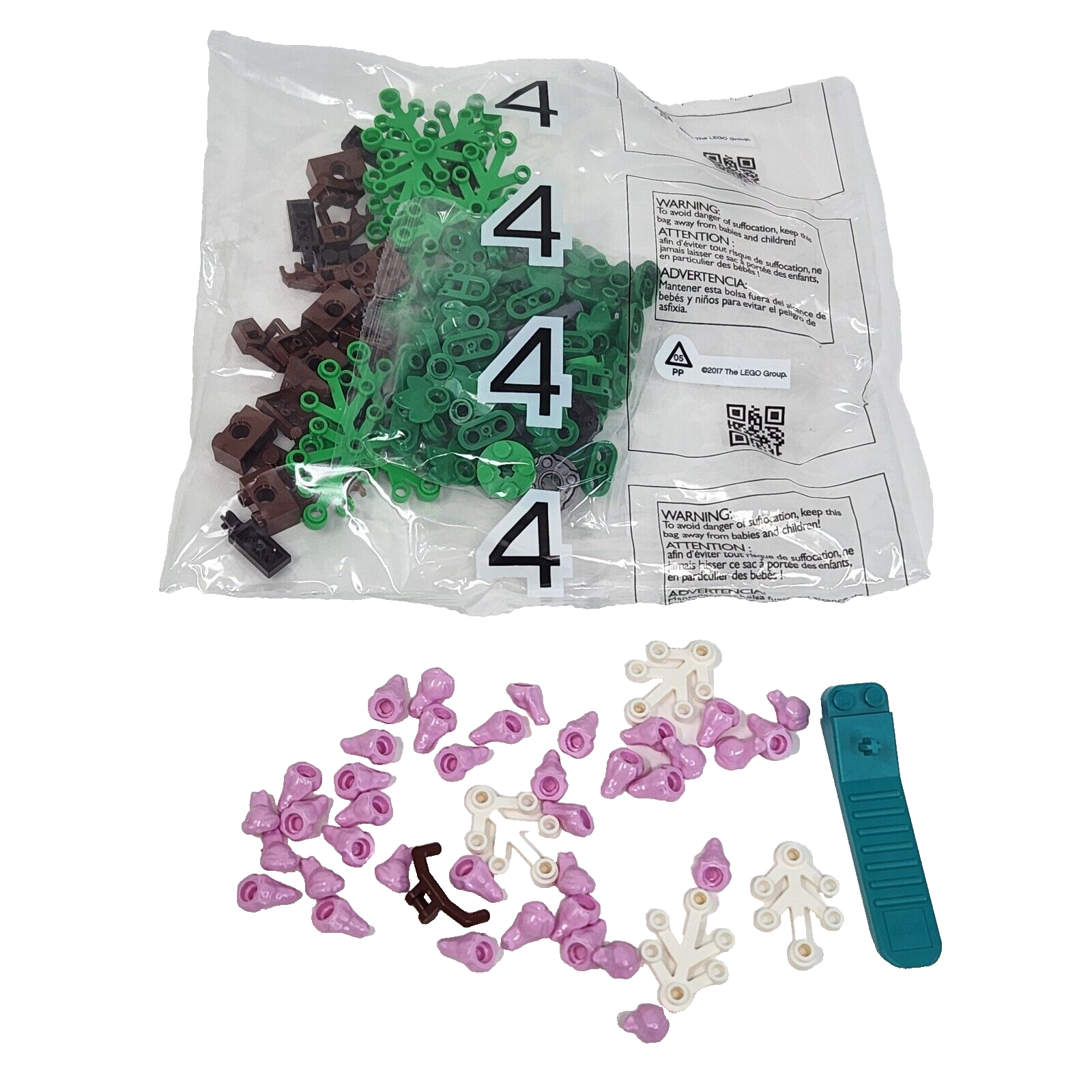 LEGO # 10281 BOTANICALS BONSAI TREE SEALED BAG 4 + CHERRY BLOSSOMS FROM ... - $14.25
