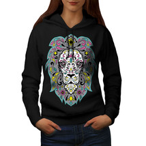 Wellcoda King Jungle Lion Womens Hoodie, Aztec Print Casual Hooded Sweatshirt - £28.97 GBP