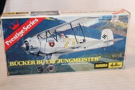 1/72 Scale Heller, Bucker Bu133 Jungmeister Airplane Model Kit #6612 BN Open Box - $45.00