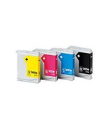 Brother LC51 Print Cartridge - Black, Yellow, Cyan, Magenta (4-Pack) - $69.99
