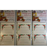3ea 24pk Norpro #602 Wide Mouth Canning Food Mason Jar Labels/Identify S... - $22.92 CAD