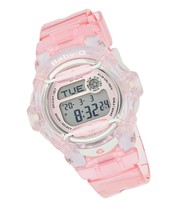 Casio Women&#39;s BG169R-4 Baby-G Pink Whale Digital Sport - £194.61 GBP