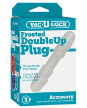 Vac-U-Lock Double Up Plug - White - £20.86 GBP