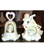 PRECIOUS MOMENTS STAR-ING AT THE HEAVENS 879568 &amp; START EACH DAY ON A GO... - £47.95 GBP