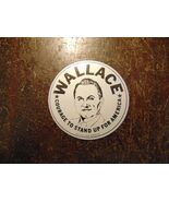 RARE 2 Sided George Wallace For President Campaign Window Sticker / Stamp - $7.02 CAD