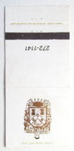 Sherwood Forest Country Club - Baton Rouge, Louisiana 30 Strike Matchbook Cover - £1.41 GBP