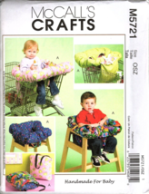 McCall&#39;s M5721 3 In 1 Shopping Cart Cover Uncut Sewing Pattern - $12.16