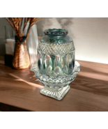 Westmoreland Wakefield Waterford Green Thumbprint Fairy Lamp Vintage RAR... - £147.09 GBP