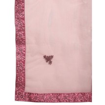 Net Embroidered Semi Stitched Lehenga Choli With Dupatta Women Indian Et... - £59.62 GBP