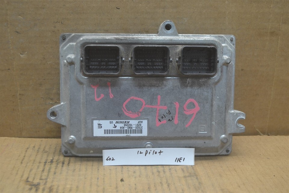 2012 Honda Pilot Engine Control Unit ECU 37820RN0A04 Module 602-11E1 - $72.24