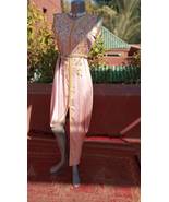 Elegant Beaded dress, caftan for woman, pink dress for girl, pink weddin... - £196.91 GBP