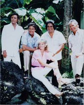 Hawaii Five O TV series 1980 cast line-up Jack Lord William Smith Sharon Farrell - £7.97 GBP