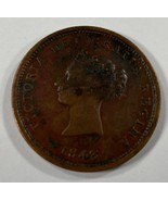 1843 Canada Neuf Brunswick 1 Penny Token (VF) État Km 2 - $144.15 CAD
