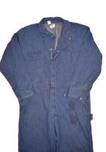 Vintage Wrangler Big Ben Denim Coveralls Mens 48 Mechanic Jumpsuit Workwear - £45.72 GBP