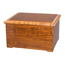 Bamboo Memory Chest Wood Cremation Urn - $329.95