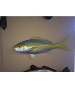 27&quot; Yellowtail Snapper Half Mount Fish Replica - Quick Production - £115.06 GBP