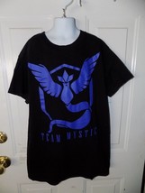 Pokemon Go Team Mystic Black Short Sleeve Shirt Size S Adult&#39;s EUC - £11.42 GBP