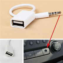 3.5Mm Male Aux Audio Plug Jack To Usb 2.0 Female Converter Adapter Cable... - $15.99