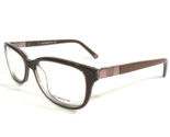 Liz Claiborne Gafas Monturas L606 01S8 Marrón Rectangular Completo Rim 5... - $51.05