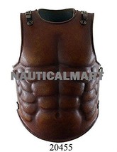 NauticalMart Medieval Muscle Armor Brown Leather - Halloween Costume - $199.00