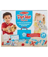 Melissa &amp; Doug Examine and Treat Pet Vet Play Set (24 pcs) - €42,02 EUR