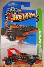 2013 Hot Wheels #52 HW Imagination-HW Street Pests SCORPEDO Black/Orange Variant - $8.25