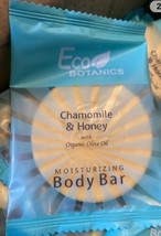Eco Botanics Chamomile &amp; Honey Body Bar Soap Hotel Travel Size 0.89oz Case 500 - £77.74 GBP