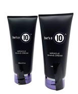 He&#39;s a 10 Miracle Shave Cream 5 oz-2 Pack - $41.09 CAD