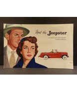 Meet the Jeepster Exciting New Sports Phaeton by Willys-Overland Sales B... - $1,258.90 MXN
