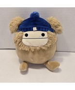 Squishmallows Benny The Yeti Bigfoot Sasquatch With Blue Beanie Hat 7.5&quot; - $256.79 MXN
