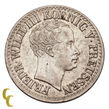 1822-A Alemán Estados 1/2 Plateado Groschen About que No Ha Circulado Km... - £61.82 GBP