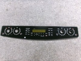 WB27T11092 GE RANGE OVEN GLASS TOUCHPAD MEMBRANE - BLACK - $65.00